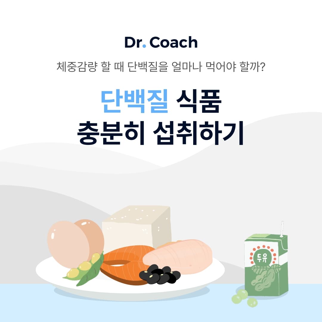 체중감량 할 때 단백질을 얼마나 먹어야 할까?